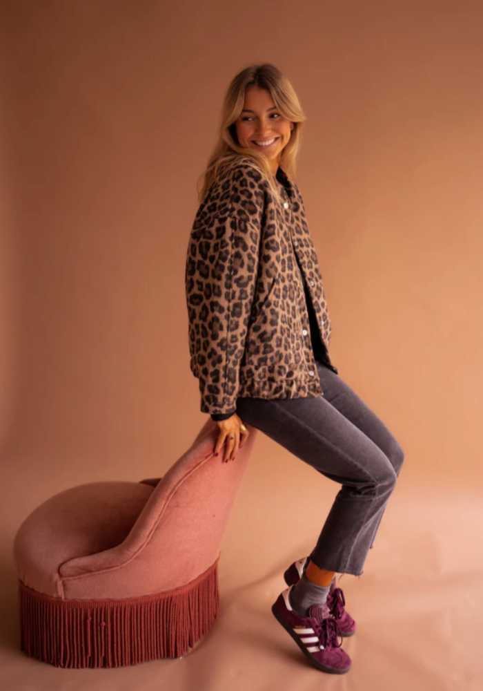 Mia™ | Chaqueta de leopardo llamativa