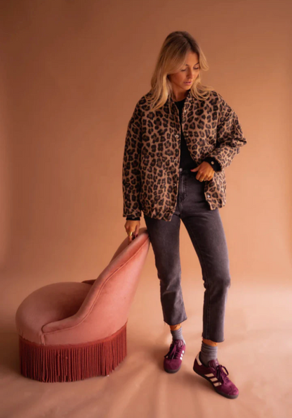 Mia™ | Chaqueta de leopardo llamativa