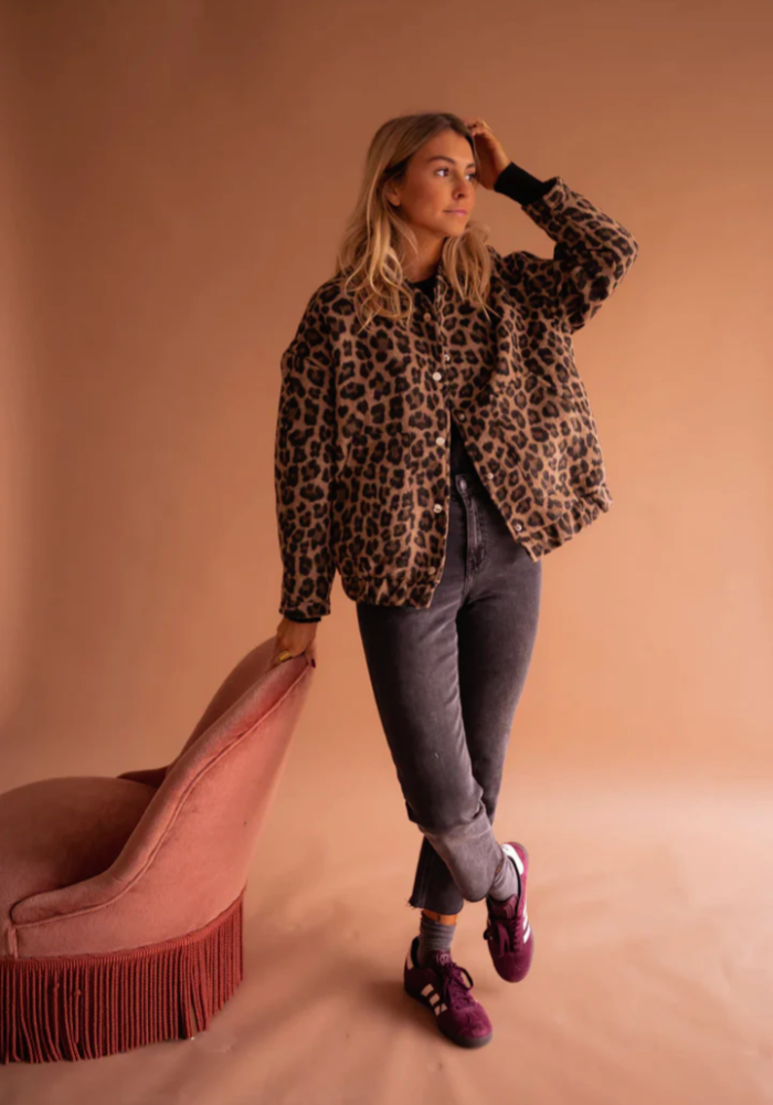 Mia™ | Chaqueta de leopardo llamativa