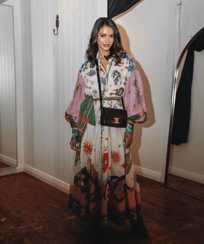 Dorna | Vestido largo italiano