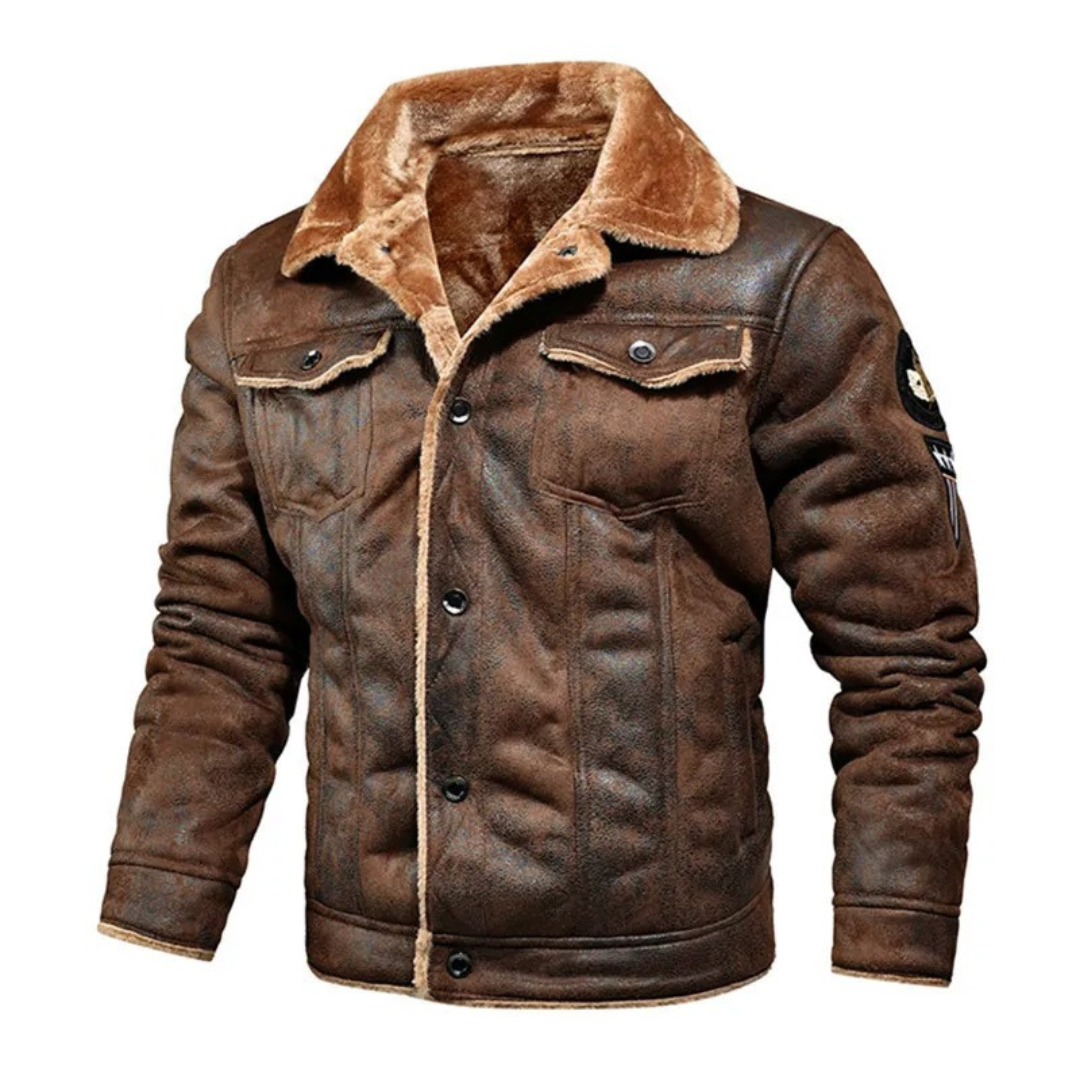 Nox | Chaqueta de cuero cálida y versátil