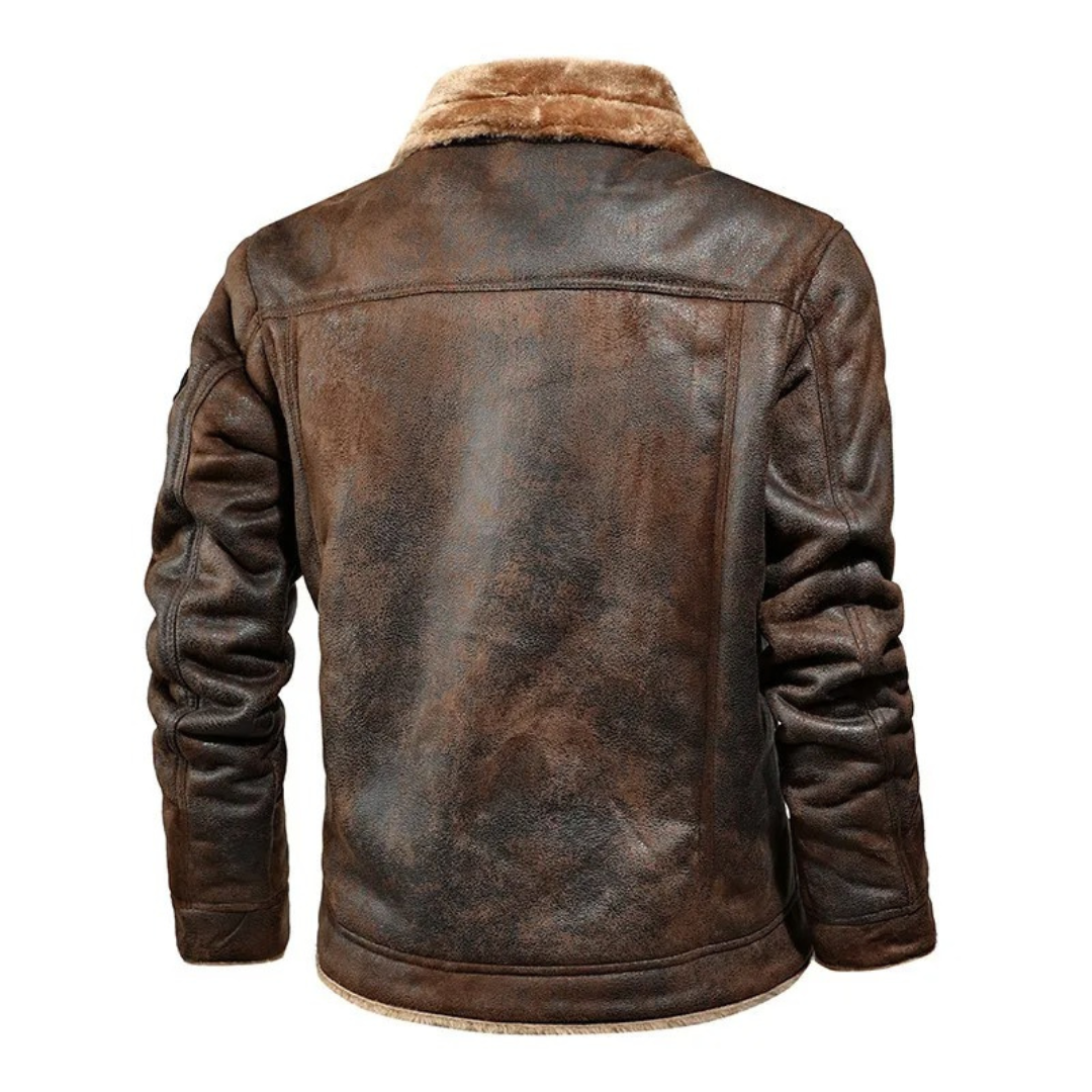 Nox | Chaqueta de cuero cálida y versátil