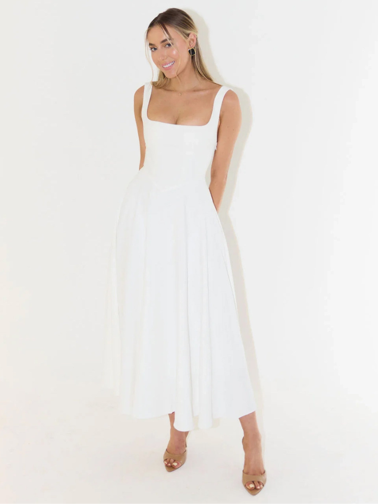 Bianca™ | Vestido midi elegante
