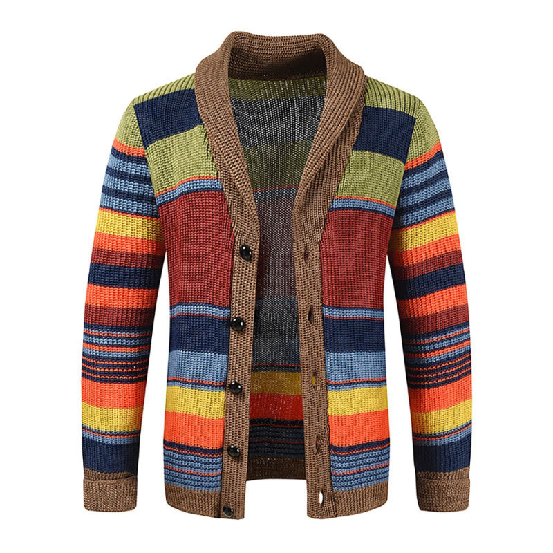 Brayden™ - Tejido de punto clásico con bloques de colores 