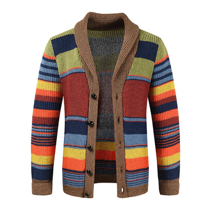 Brayden™ - Tejido de punto clásico con bloques de colores 