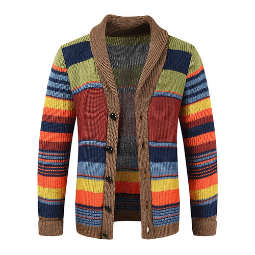 Brayden™ - Tejido de punto clásico con bloques de colores 