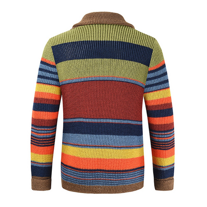 Brayden™ - Tejido de punto clásico con bloques de colores 