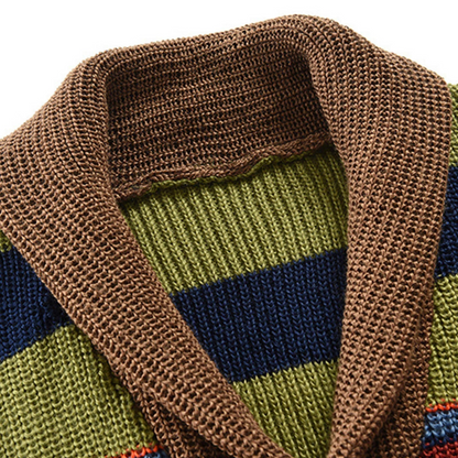 Brayden™ - Tejido de punto clásico con bloques de colores 