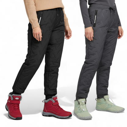 Wallace - Pantalones de polar cálidos 