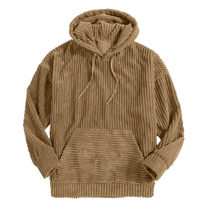 Sudadera con capucha de pana Aspen de Noah Harding Birch&Co