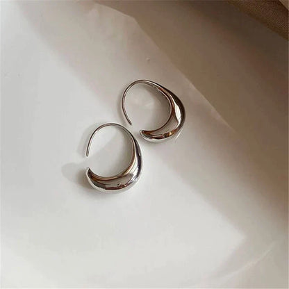 Pendientes de lujo en oro y plata 