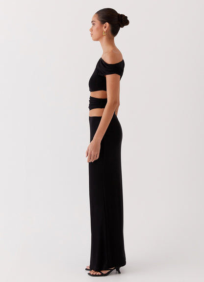 Marlie™ | Vestido largo con volantes