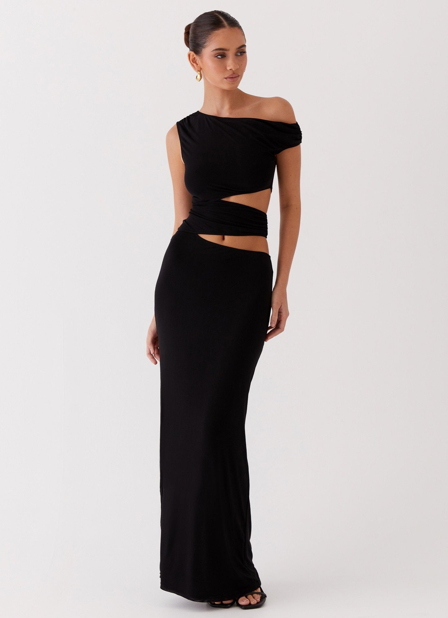 Marlie™ | Vestido largo con volantes