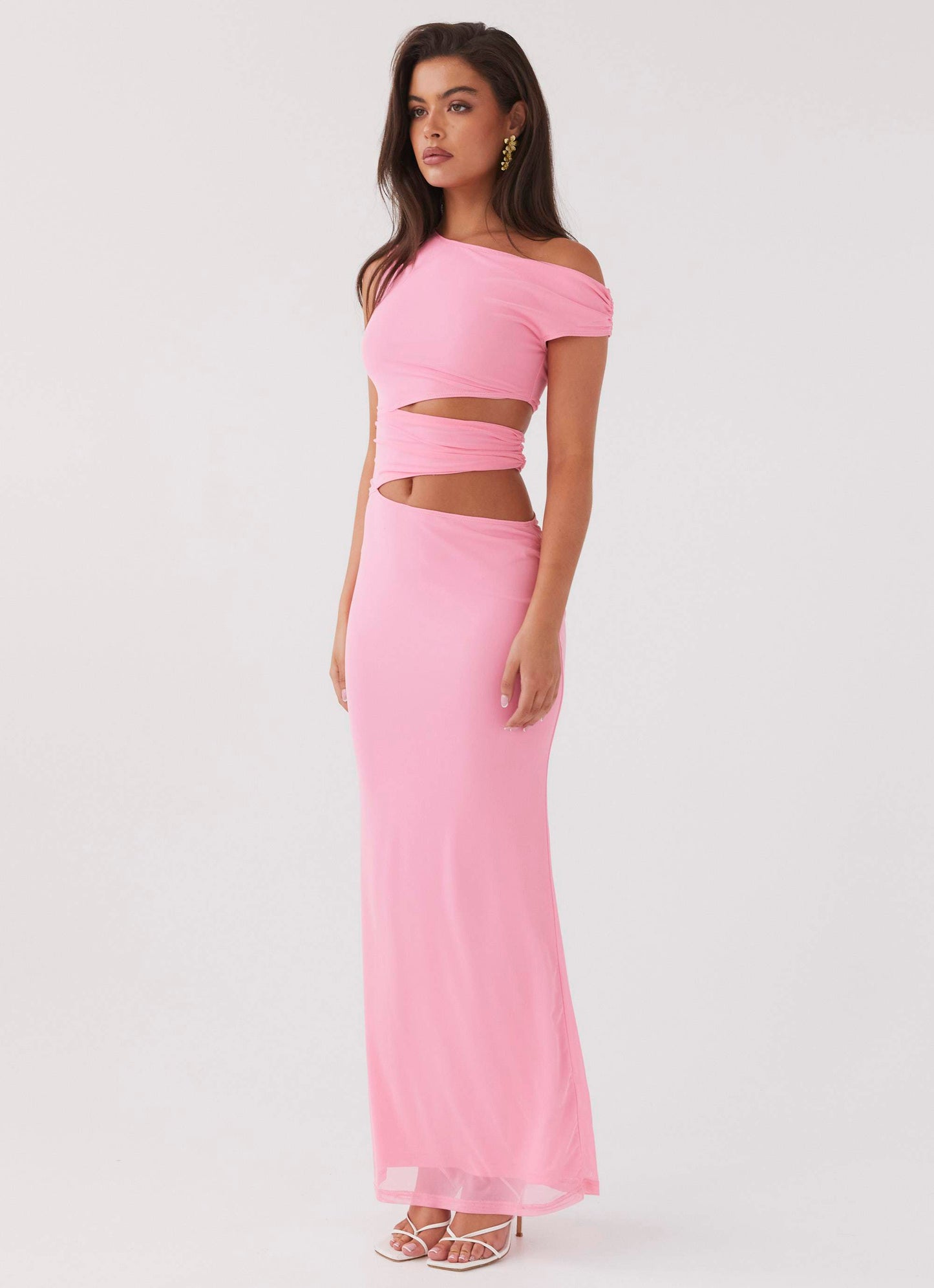 Marlie™ | Vestido largo con volantes