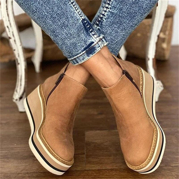 Elara™ - Botines con plataforma Elevate