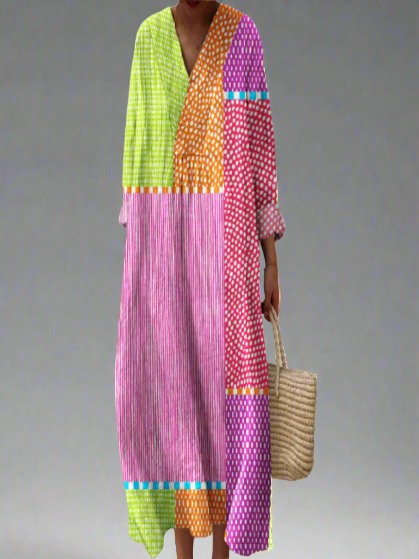 Nina | Elegante vestido abstracto