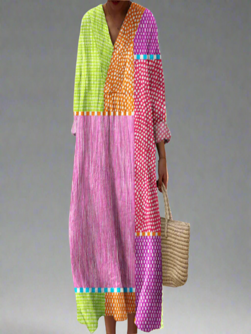 Nina | Elegante vestido abstracto