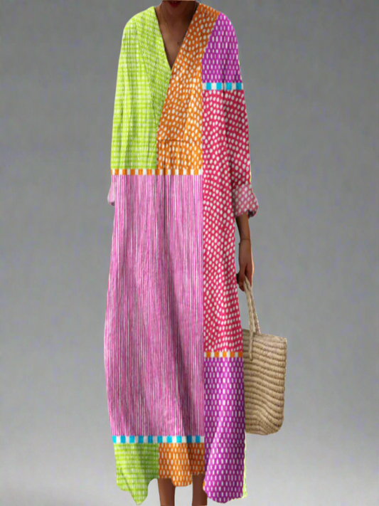 Nina | Elegante vestido abstracto