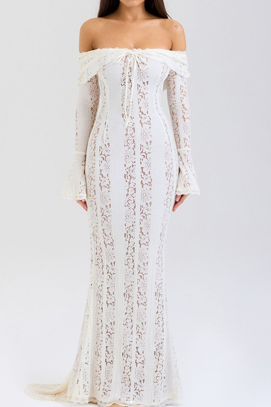 Lena™ | Vestido largo con detalles