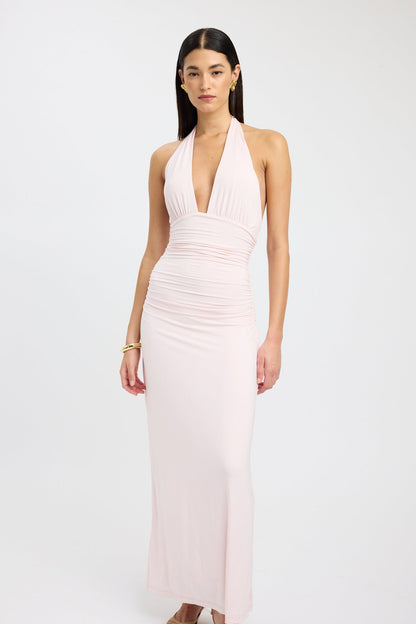 Estella™ | Vestido largo con cuello halter