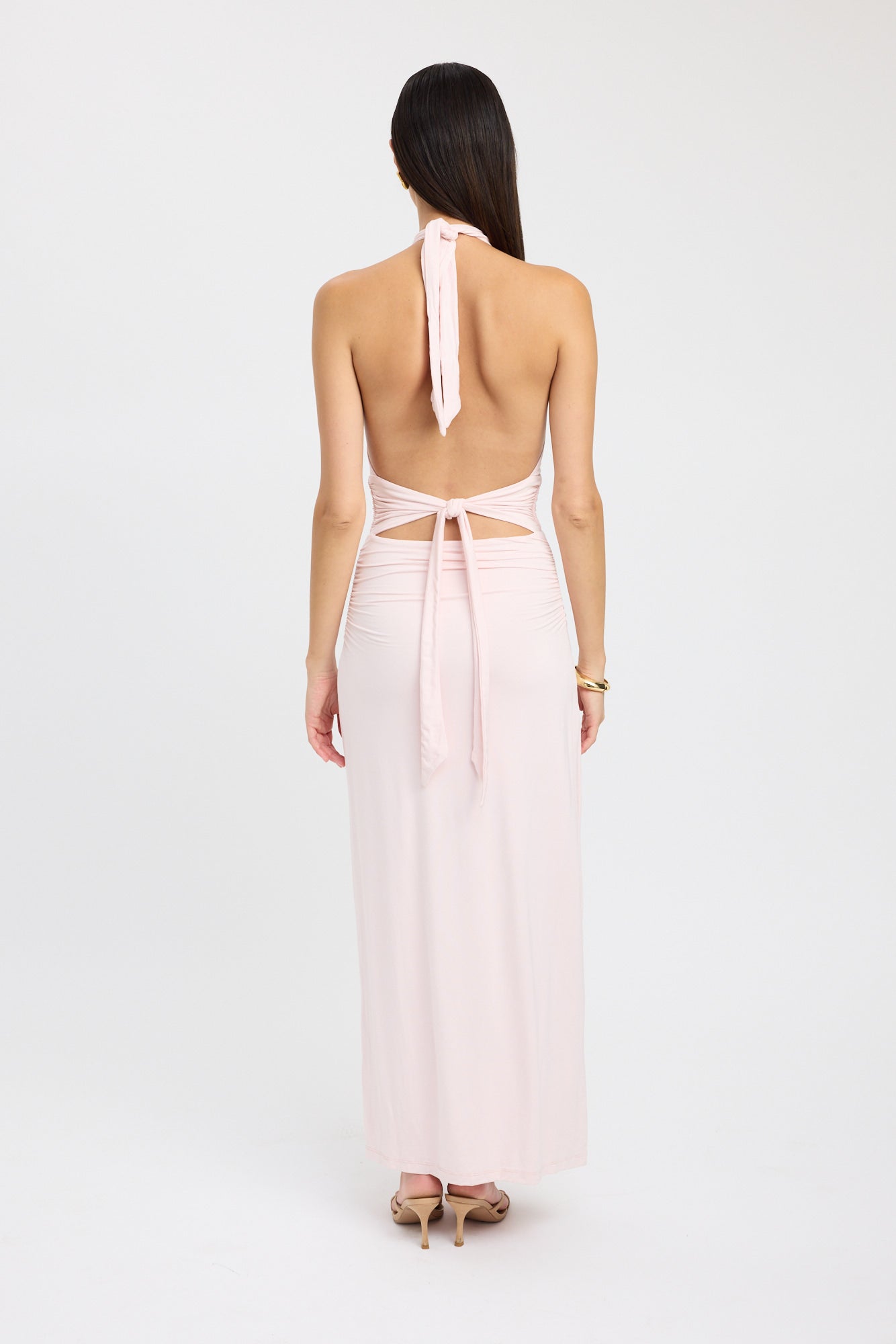 Estella™ | Vestido largo con cuello halter
