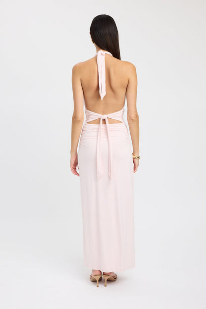 Estella™ | Vestido largo con cuello halter