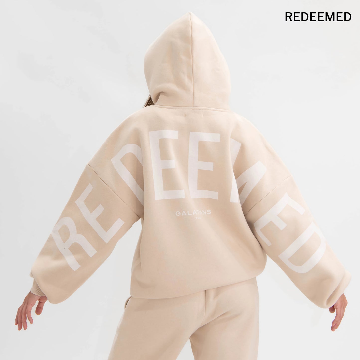 Sudadera con capucha esencial GLO Faith Statement
