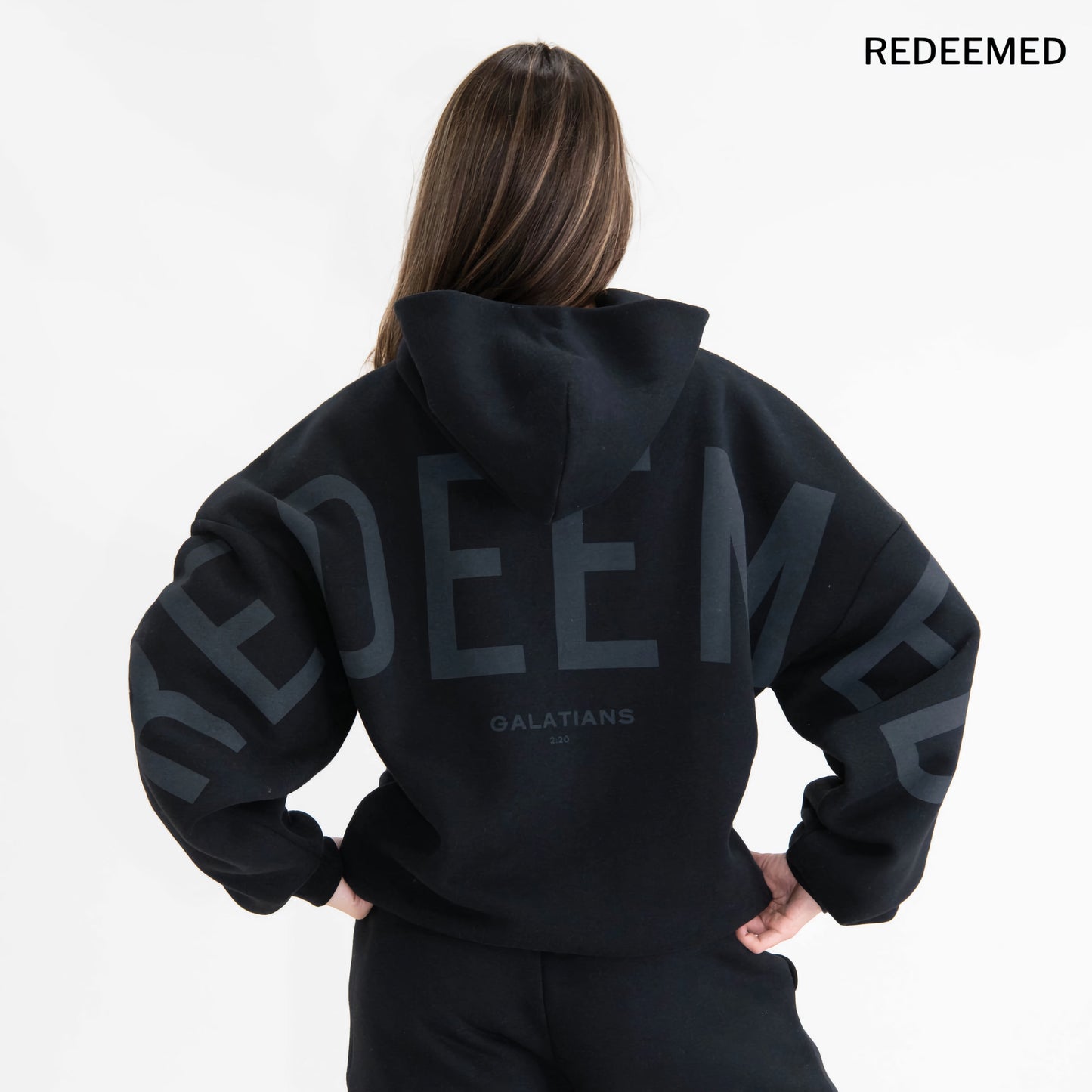 Sudadera con capucha esencial GLO Faith Statement