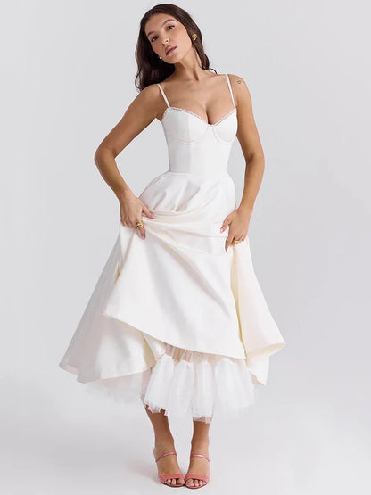 Lumière™ | Vestido midi elegante