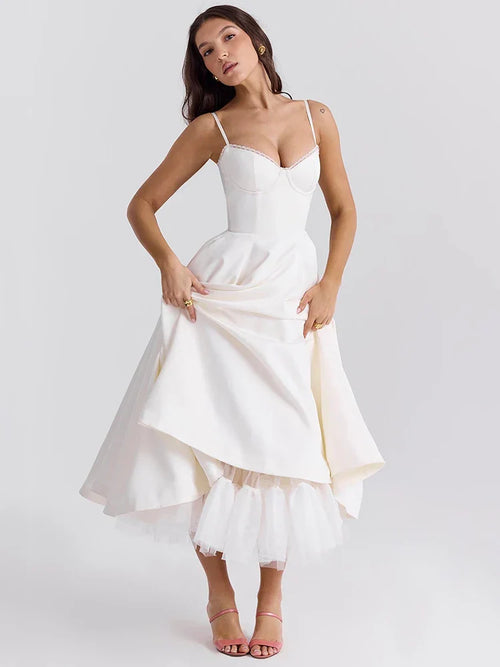 Lumière™ | Vestido midi elegante