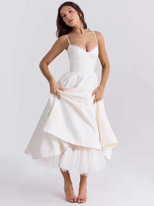 Lumière™ | Vestido midi elegante