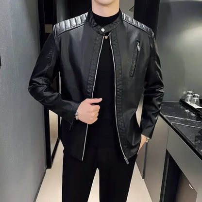 Chaqueta de cuero elegante Jax