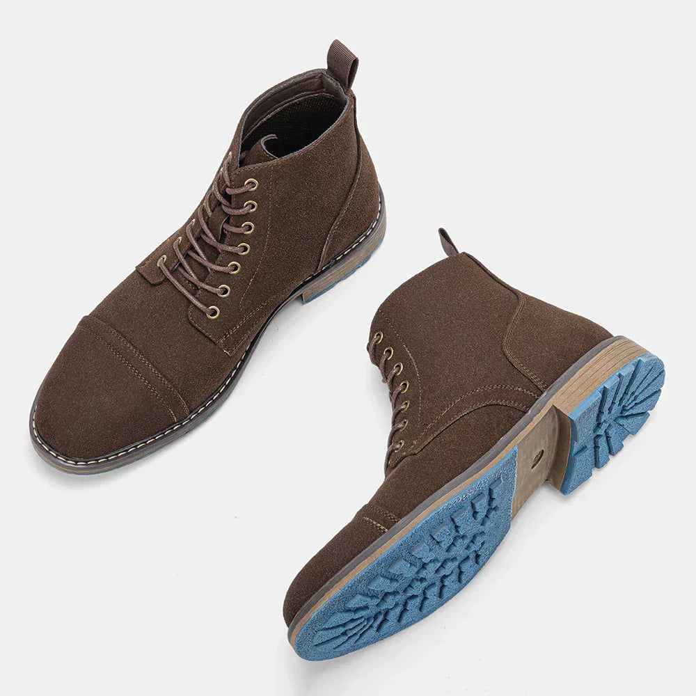 Keith | Botas Derby vintage con puntera 