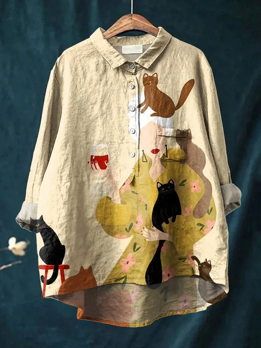 Barb | Camisa elegante con diseño creativo