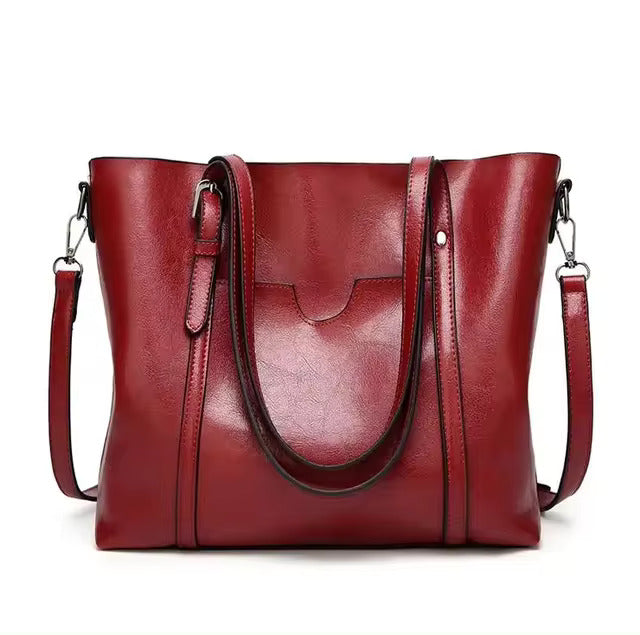 Clara - Elegante bolso de hombro de piel