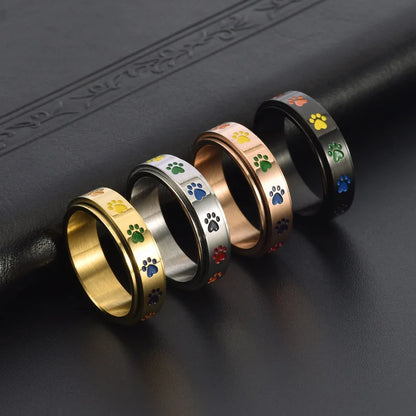 Anillo giratorio antiestrés para patas