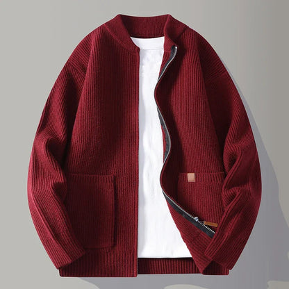 Chaqueta de punto acanalado Liam 