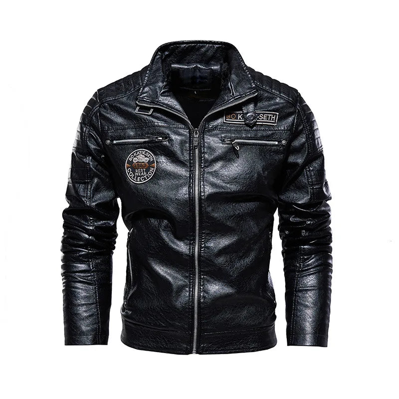 Chaqueta de cuero Roadster