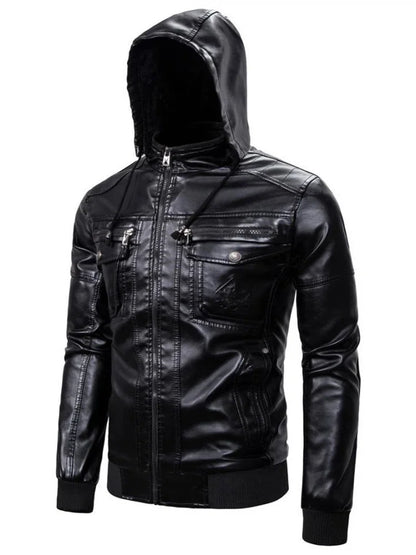 Chaqueta de cuero de lujo