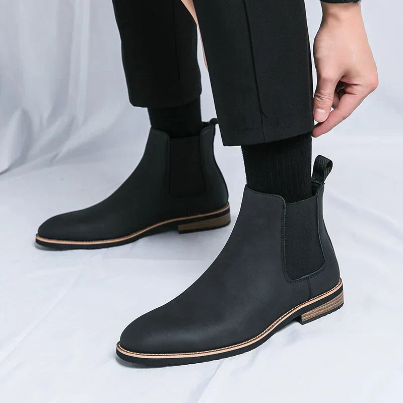 Kayden | Botas Chelsea de cuero
