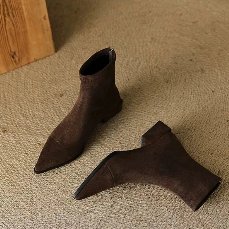 Tia – Botas de tacón elegantes y cómodas