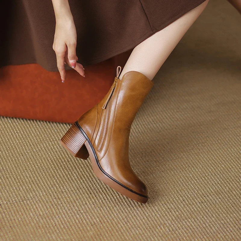 Ember™ - Botines elegantes con cremallera
