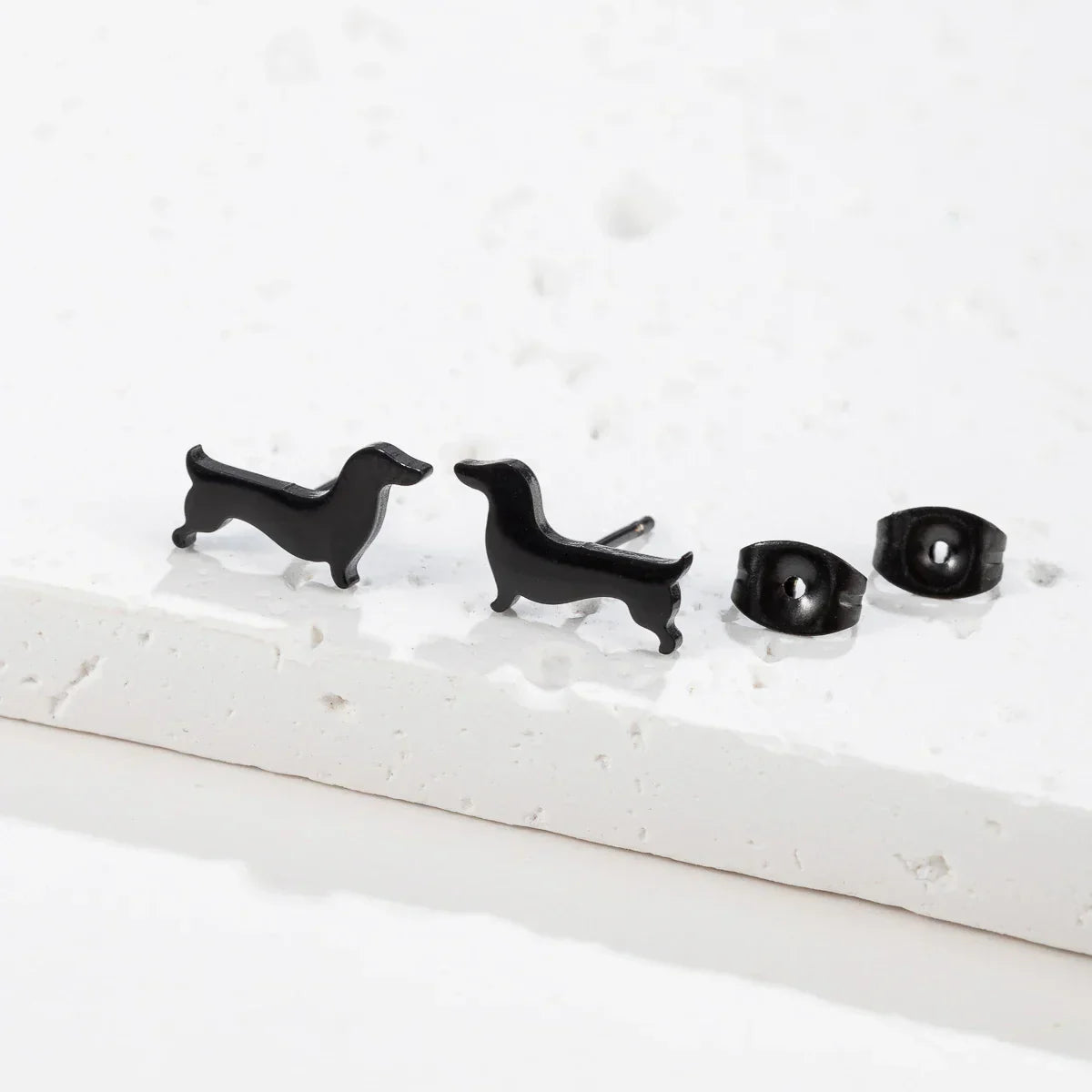 Pendientes de perro salchicha