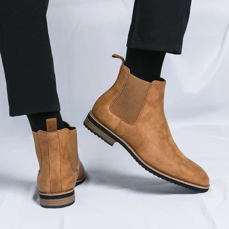 Kayden | Botas Chelsea de cuero