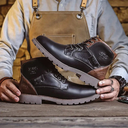 Parker | Botas de piel para hombre estilo británico 