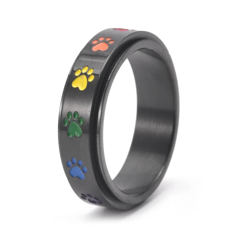 Anillo giratorio antiestrés para patas