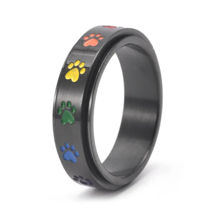 Anillo giratorio antiestrés para patas