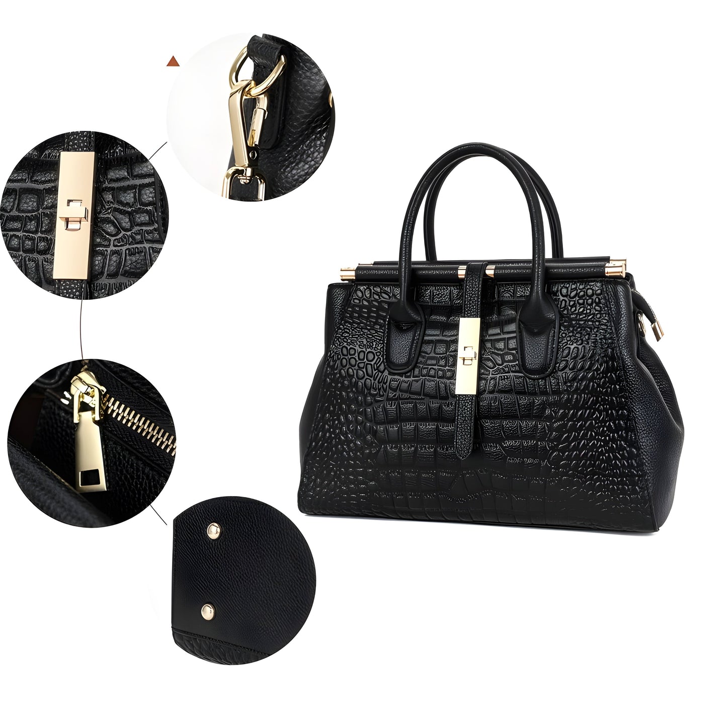 Bolso de mano Elysian Croc