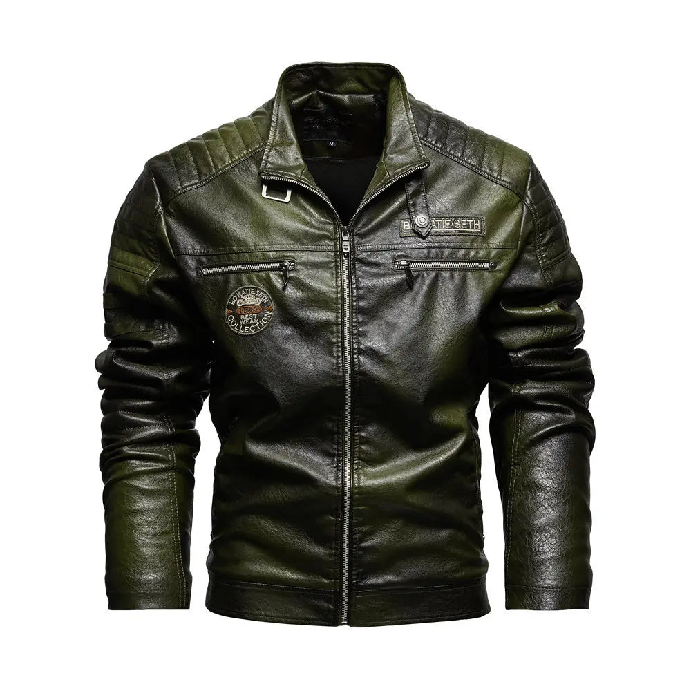 Chaqueta de cuero Roadster