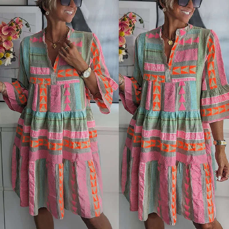 Kiki | Elegante vestido midi de primavera (¡Casi agotado!)